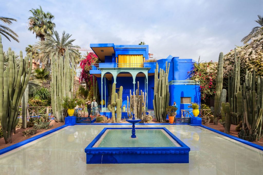 O Jardin Majorelle em Marraquexe